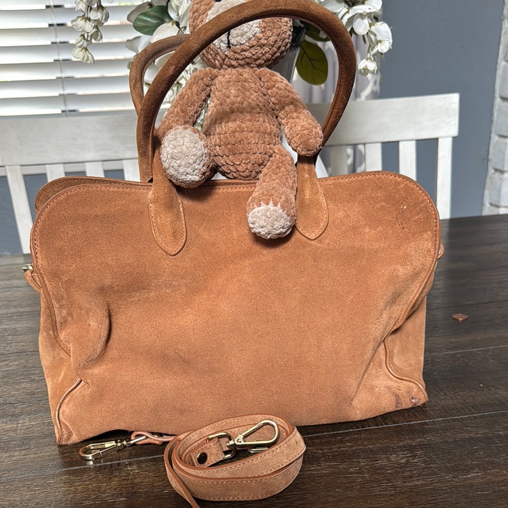 Suede Tan Women's Bag